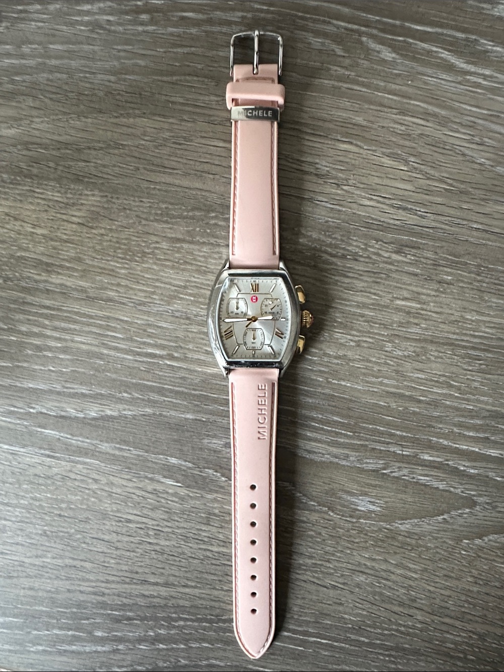 Michele Watch with Pink Band